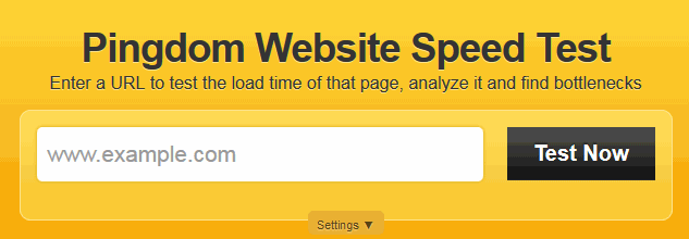Try Pingdom's great speed checker to find out if your website hosting is faster or slower than other sites on the internet.